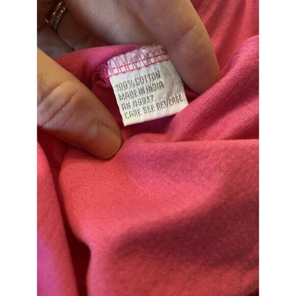 Tail Shirt Womens Size Medium Golf Polo White Label Pink & Black Pickleball Prep - Picture 4 of 9